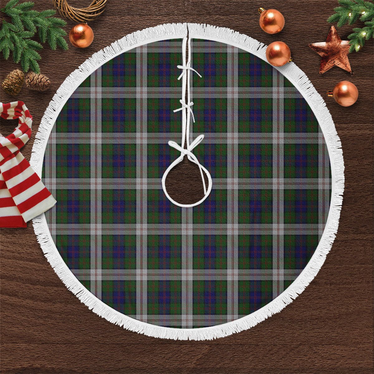 Clan Blair Dress Tartan Christmas Tree Skirt CM52 Blair Dress Tartan Tartan Christmas   