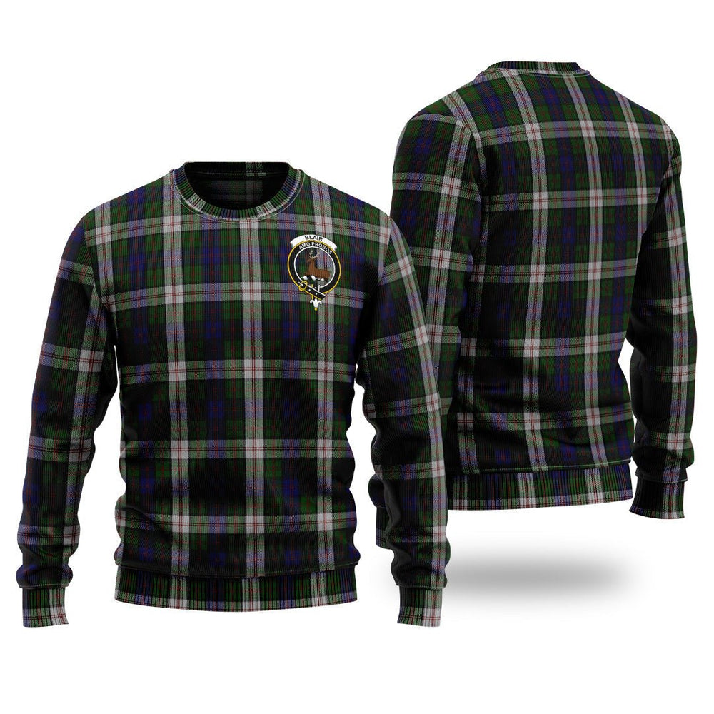Clan Blair Dress Tartan Christmas Ugly Sweater UA27 Blair Dress Tartan Tartan Sweater   