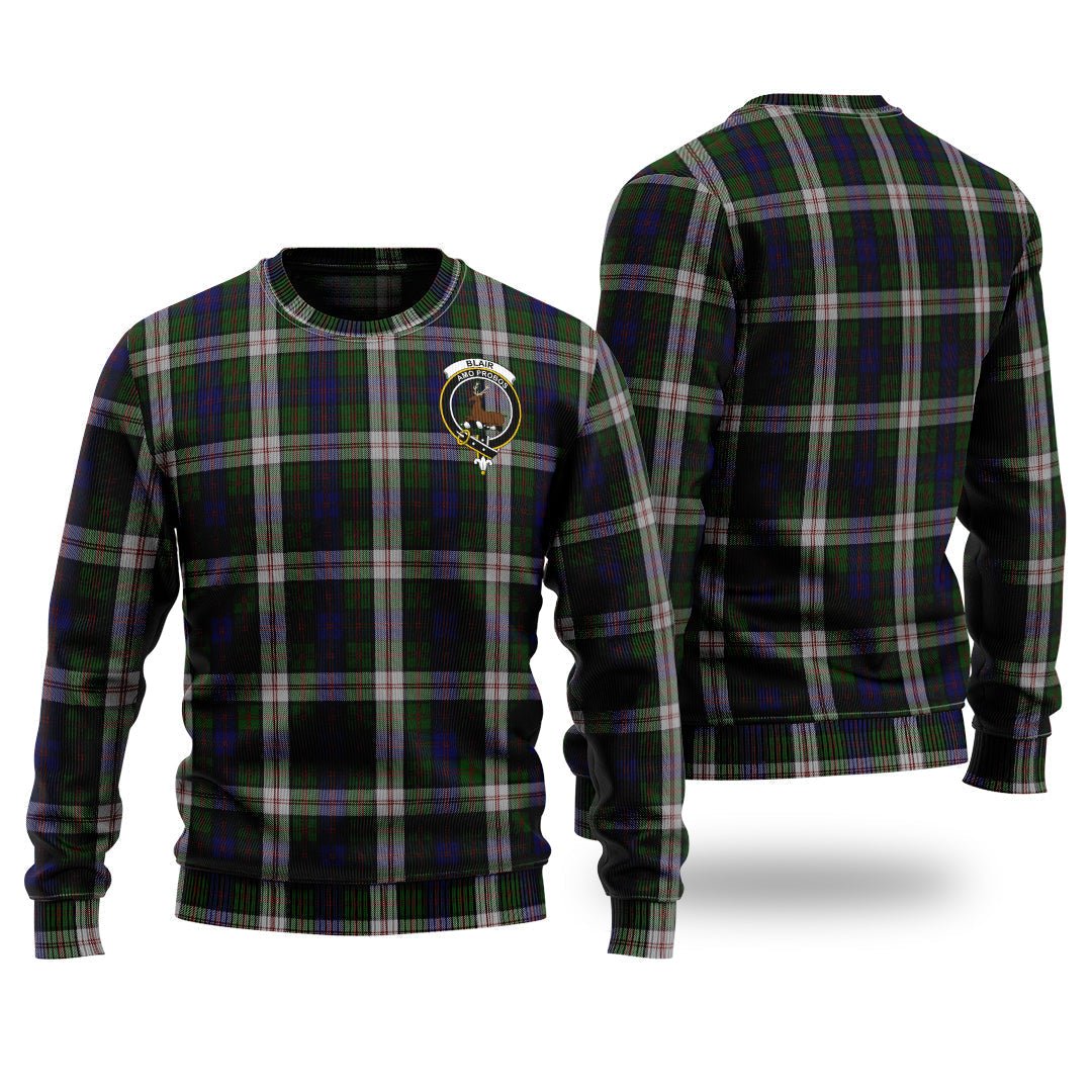 Clan Blair Dress Tartan Christmas Ugly Sweater UA27 Blair Dress Tartan Tartan Sweater   
