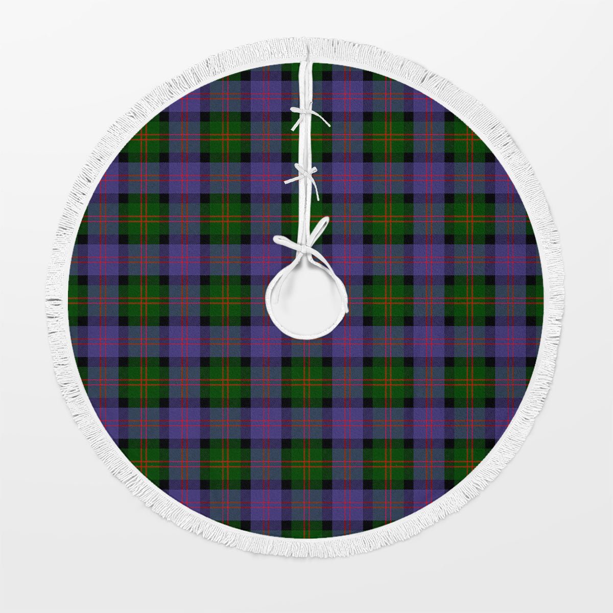Clan Blair Modern Tartan Christmas Tree Skirt GB63 Blair Modern Tartan Tartan Christmas   