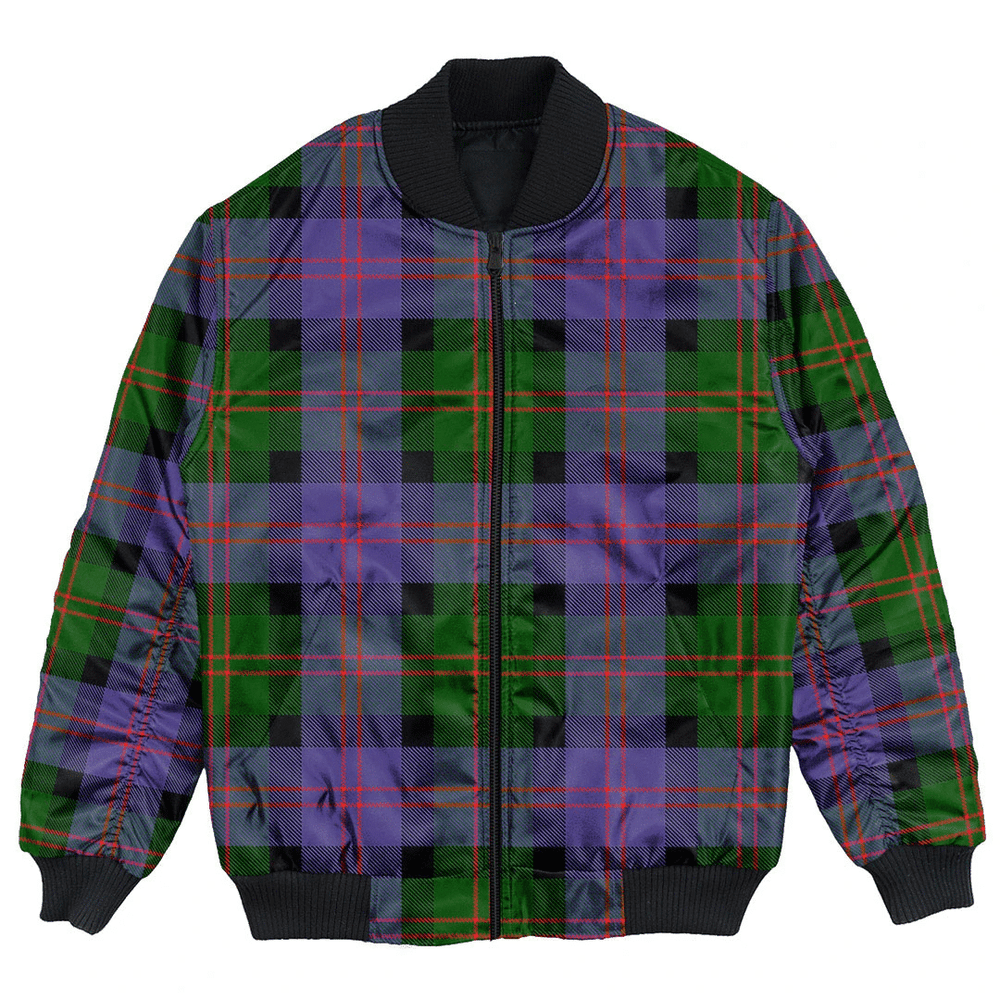 Clan Blair Modern Tartan Clan Bomber Jacket QE39 Blair Modern Tartan Tartan Bomber Jacket   