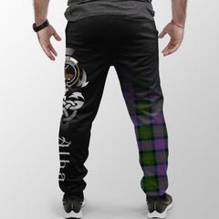 Clan Blair Modern Tartan Crest Jogger Sweatpants  Alba Celtic Style TQ53 Clan Blair Tartan Today   