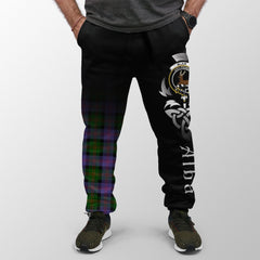 Clan Blair Modern Tartan Crest Jogger Sweatpants  Alba Celtic Style TQ53 Clan Blair Tartan Today   
