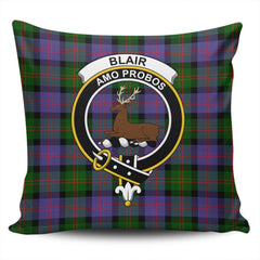 Clan Blair Modern Tartan Crest Pillow Cover GD80 Clan Blair Tartan Today   