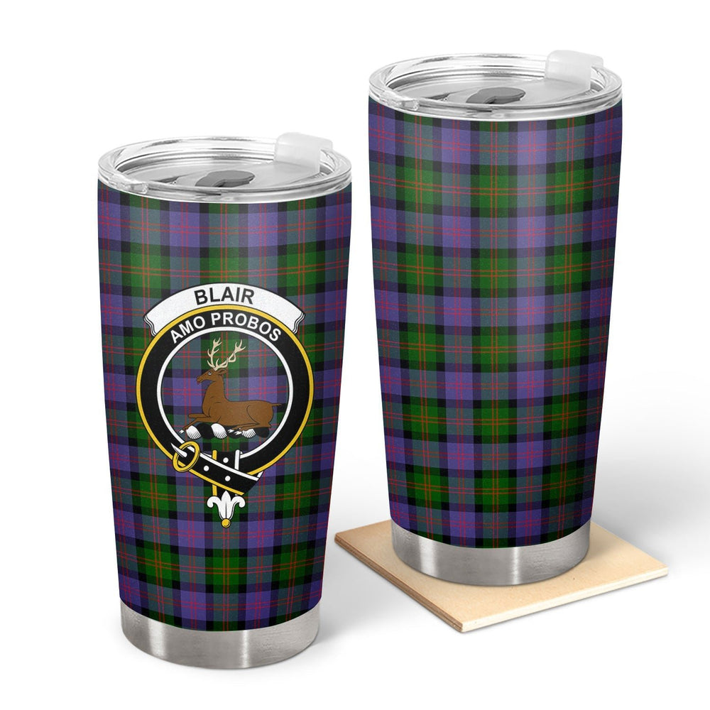 Clan Blair Modern Tartan Crest Tumbler DZ85 Clan Blair Tartan Today   