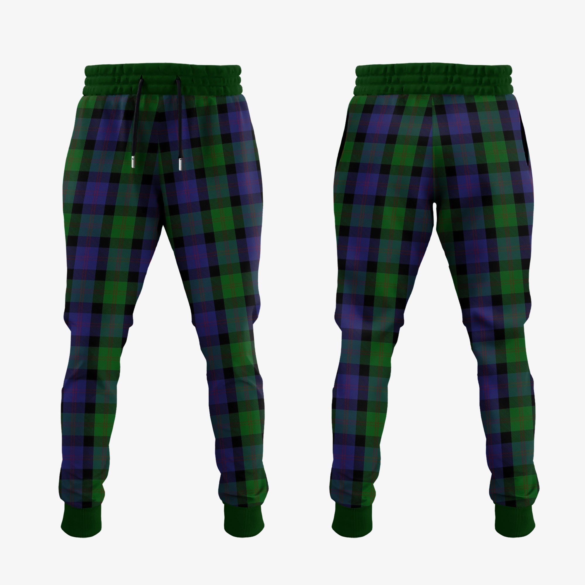 Clan Blair Tartan Crest Jogger Sweatpants JW28 Clan Blair Tartan Today   