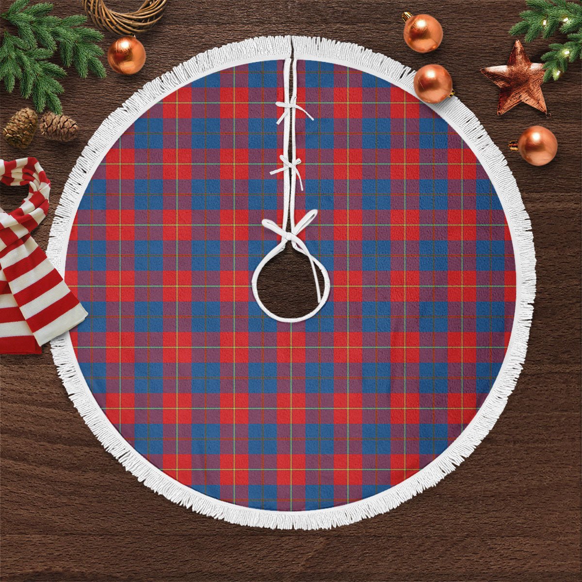 Clan Blane Tartan Christmas Tree Skirt RH84 Blane Tartan Tartan Christmas   