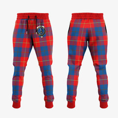 Clan Blane Tartan Crest Jogger Sweatpants MI24 Clan Blane Tartan Today   
