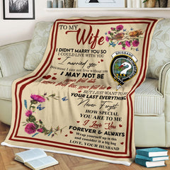 Clan Blanket Brisbane Tartan Crest Blanket To My Wife Style , Gift From Scottish Husband OE34 Clan Scott Tartan Today   