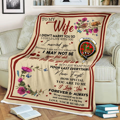 Clan Blanket Maxwell Tartan Crest Blanket To My Wife Style , Gift From Scottish Husband VZ60 Clan Scott Tartan Today   