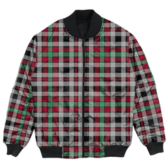Clan Borthwick Ancient Tartan Bomber Jacket GA23 Clan Borthwick (Borthwick Tartan) Tartan Bomber Jacket   