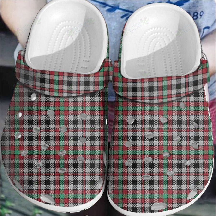 Clan Borthwick Ancient Tartan Clogs Classic