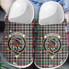 Clan Borthwick Ancient Tartan Crest Clogs Classic GC17 Borthwick Ancient Tartan Tartan Today   