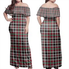Clan Borthwick Ancient Tartan Hawaii Dress ST58 Clan Borthwick (Borthwick Tartan) Tartan Hawaii Dress   