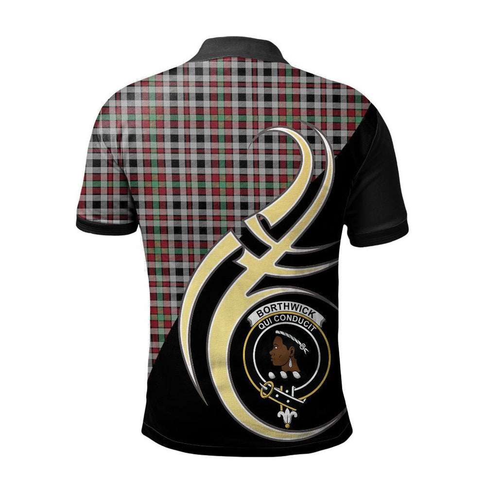 Clan Borthwick Ancient Tartan Polo Shirt - Believe In Me Style ZP39 Borthwick Ancient Tartan Tartan Polo   