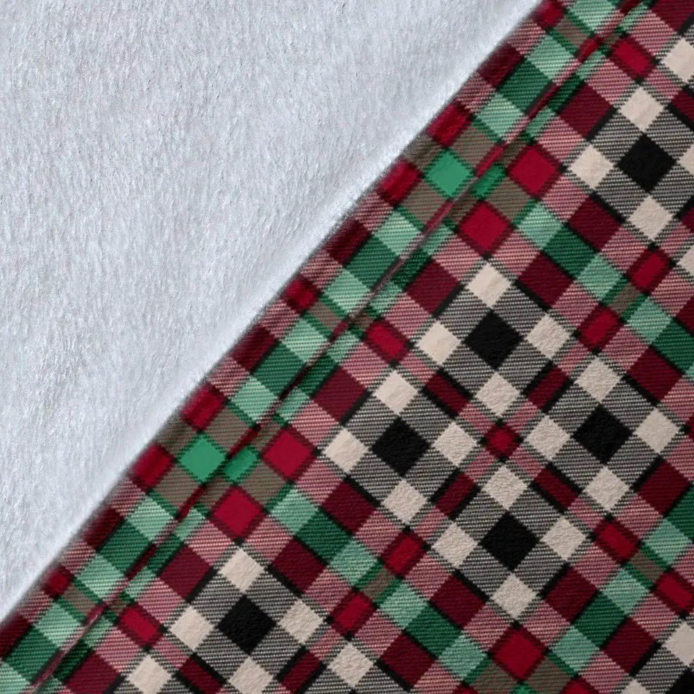 Clan Borthwick Dress Ancient Tartan Crest Blanket Wave Style EX40 Clan Borthwick (Borthwick Tartan) Tartan Today   