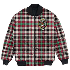 Clan Borthwick Dress Ancient Tartan Crest Bomber Jacket XR75 Clan Borthwick (Borthwick Tartan) Tartan Bomber Jacket   
