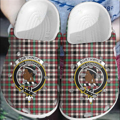 Clan Borthwick Dress Ancient Tartan Crest Clogs Classic FR67 Borthwick Dress Ancient Tartan Tartan Today   