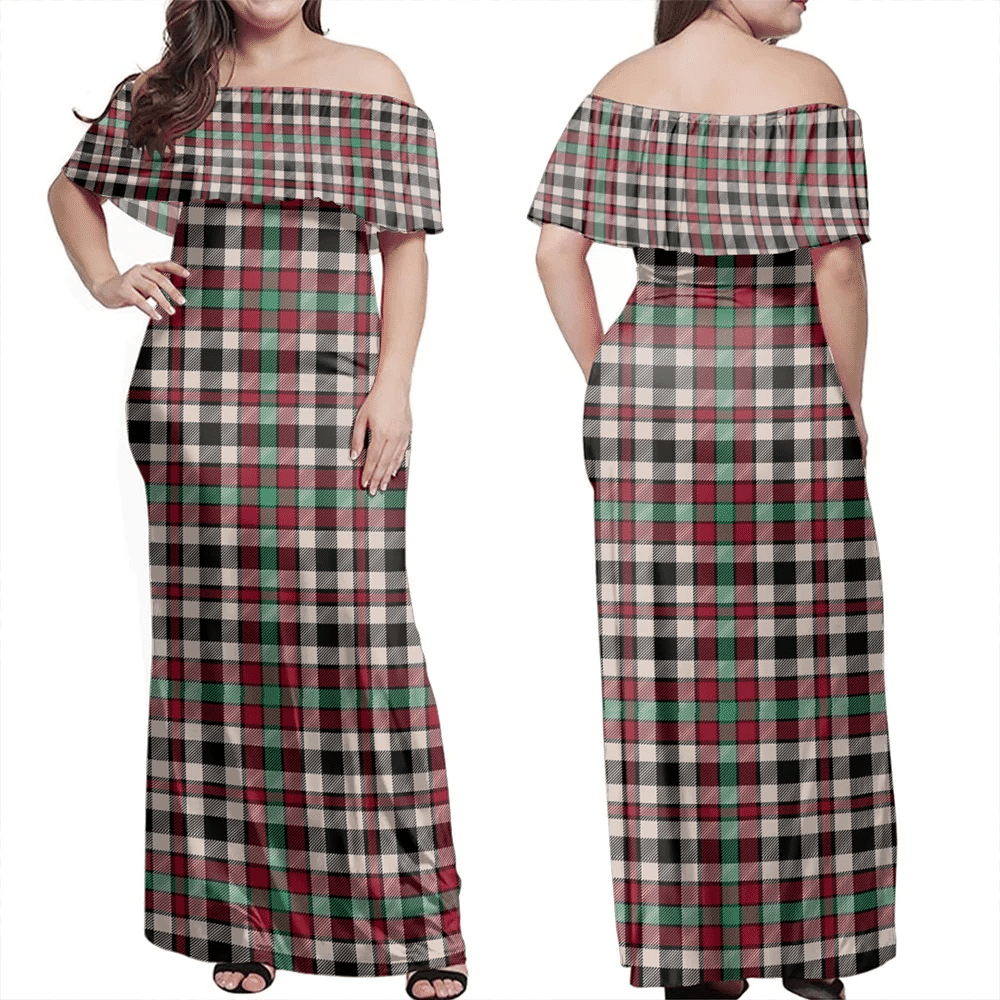 Clan Borthwick Dress Ancient Tartan Hawaii Dress OT77 Clan Borthwick (Borthwick Tartan) Tartan Hawaii Dress   
