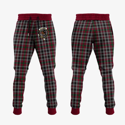 Clan Borthwick Tartan Crest Jogger Sweatpants