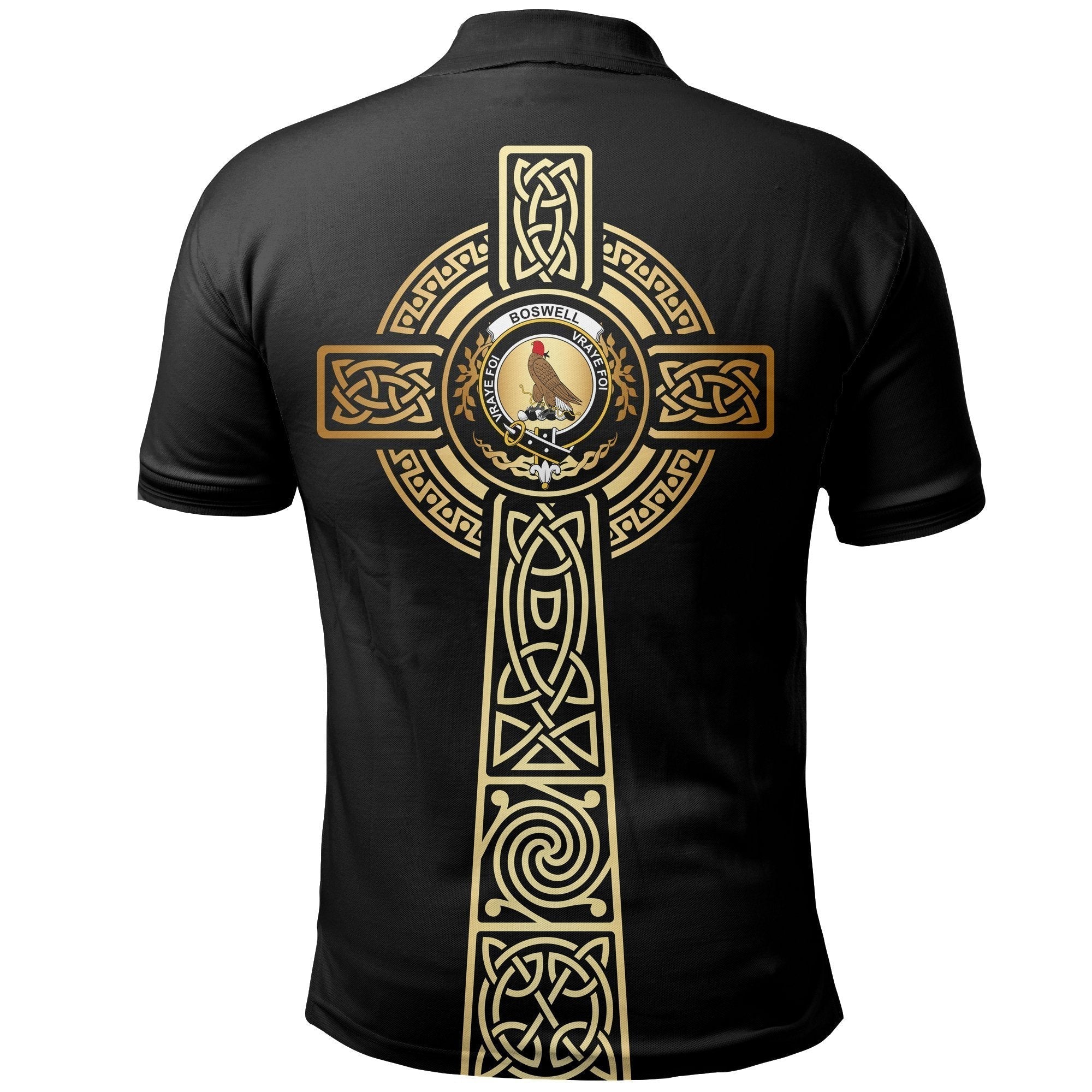 Clan Boswell Clan Unisex Polo Shirt - Celtic Tree Of Life EF12 Boswell Tartan Tartan Polo   