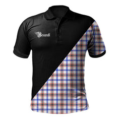 Clan Boswell Modern Clan - Military Polo Shirt BV84 Boswell Modern Tartan Tartan Polo   