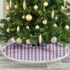 Clan Boswell Modern Tartan Christmas Tree Skirt AH31 Boswell Modern Tartan Tartan Christmas   