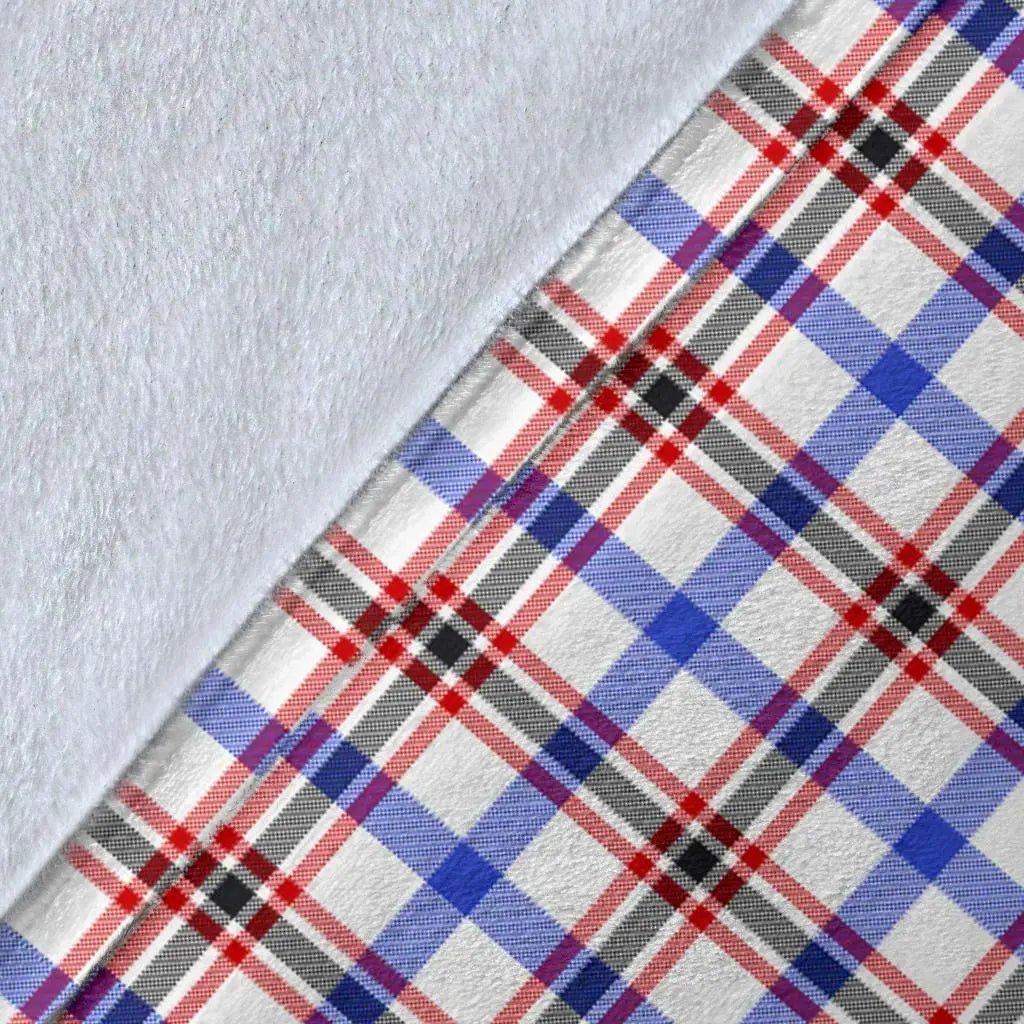 Clan Boswell Modern Tartan Crest Blanket Wave Style XA99 Clan Boswell Tartan Today   