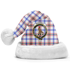 Clan Boswell Modern Tartan Crest Christmas Santa Hat OO68 Boswell Modern Tartan Tartan Santa Hat   
