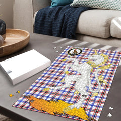 Clan Boswell Modern Tartan Crest Unicorn Scotland Jigsaw Puzzles Gift For Family SB89 Clan Boswell Tartan Today   