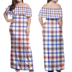 Clan Boswell Modern Tartan Hawaii Dress OU45 Clan Boswell Tartan Hawaii Dress   