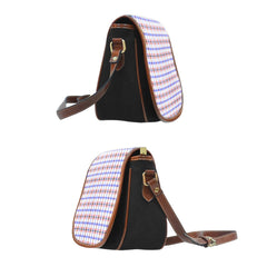 Clan Boswell Modern Tartan Saddle Handbags LD95 Clan Boswell Tartan Today   