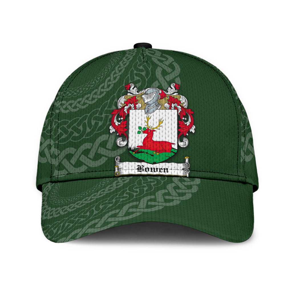 Clan Bowen Coat Of Arms - Irish Family Crest St Patrick's Day Classic CapNC28 Classic Cap - Bowen Coat Of Arms St Patrick's Day Classic Cap Irish Cap   