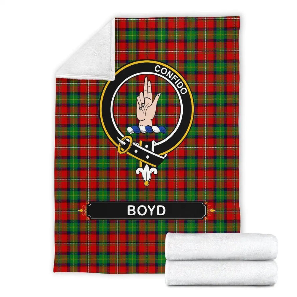 Clan Boyd Family Tartan Crest BlanketsAS67 Clan Boyd Tartan Today   