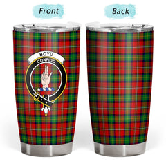 Clan Boyd Modern Tartan Crest Tumbler TA88 Clan Boyd Tartan Today   