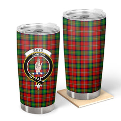 Clan Boyd Modern Tartan Crest Tumbler TA88 Clan Boyd Tartan Today   
