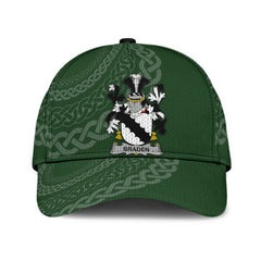 Clan Braden Coat Of Arms - Irish Family Crest St Patrick's Day Classic CapJA72 Classic Cap - Braden Coat Of Arms St Patrick's Day Classic Cap Irish Cap   