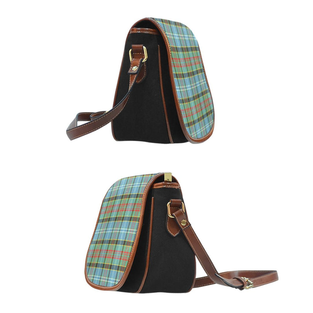 Clan Brisbane Modern Tartan Saddle Handbags QW69 Clan Brisbane Tartan Today   