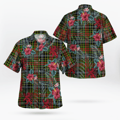 Clan Brisbane Tartan Scottish Lion Hawaiian Shirt KB61 Brisbane Tartan Tartan Hawaii Shirt   