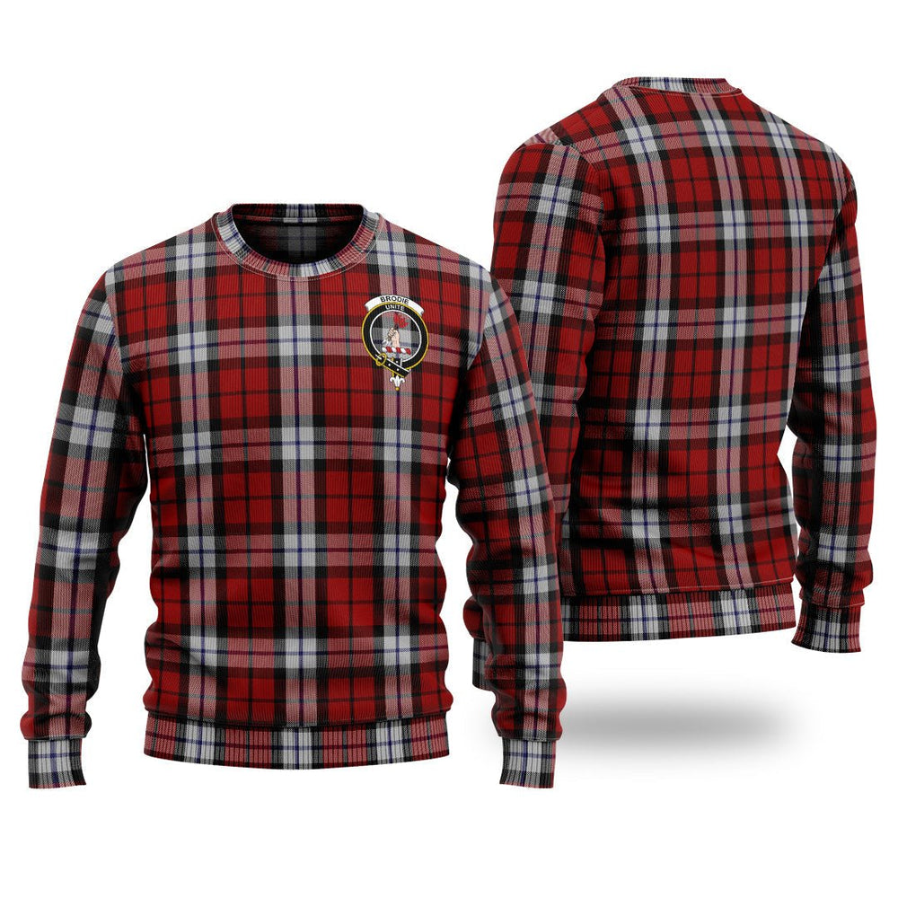 Clan Brodie Dress Tartan Christmas Ugly Sweater HG90 Brodie Dress Tartan Tartan Sweater   