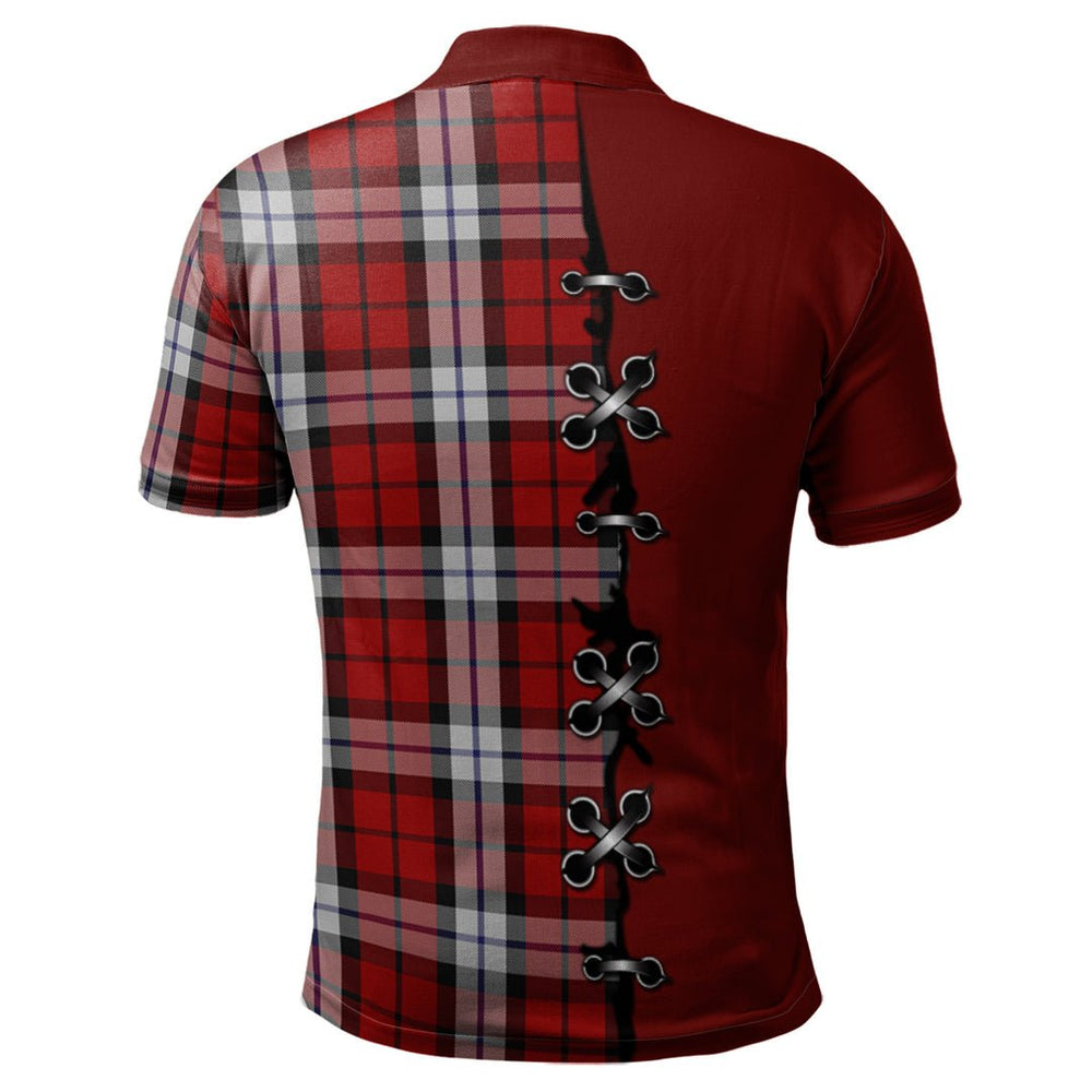 Clan Brodie Dress Tartan Polo Shirt - Lion Rampant And Celtic Thistle Style HM17 Brodie Dress Tartan Tartan Polo   