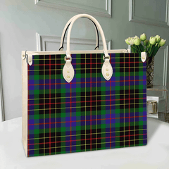 Clan Brodie Hunting Ancient Tartan Leather Bag JC83 Clan Brodie Tartan Today   
