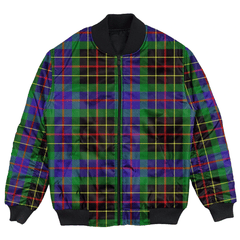 Clan Brodie Hunting Modern Tartan Bomber Jacket OB66 Brodie Hunting Modern Tartan Tartan Bomber Jacket   