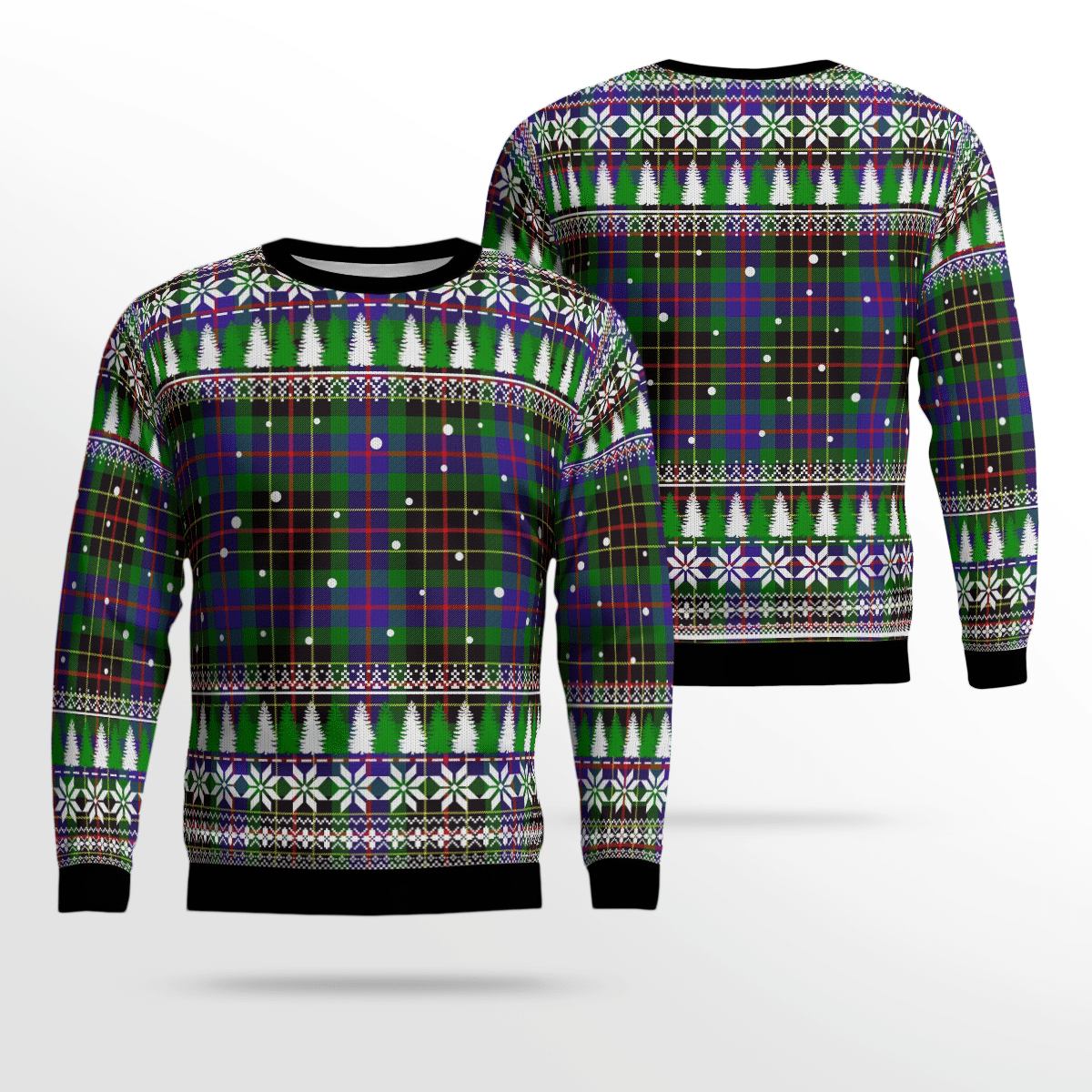 Clan Brodie Hunting Modern Tartan Christmas Ugly Sweater LK35 Brodie Hunting Modern Tartan Tartan Ugly Sweater   
