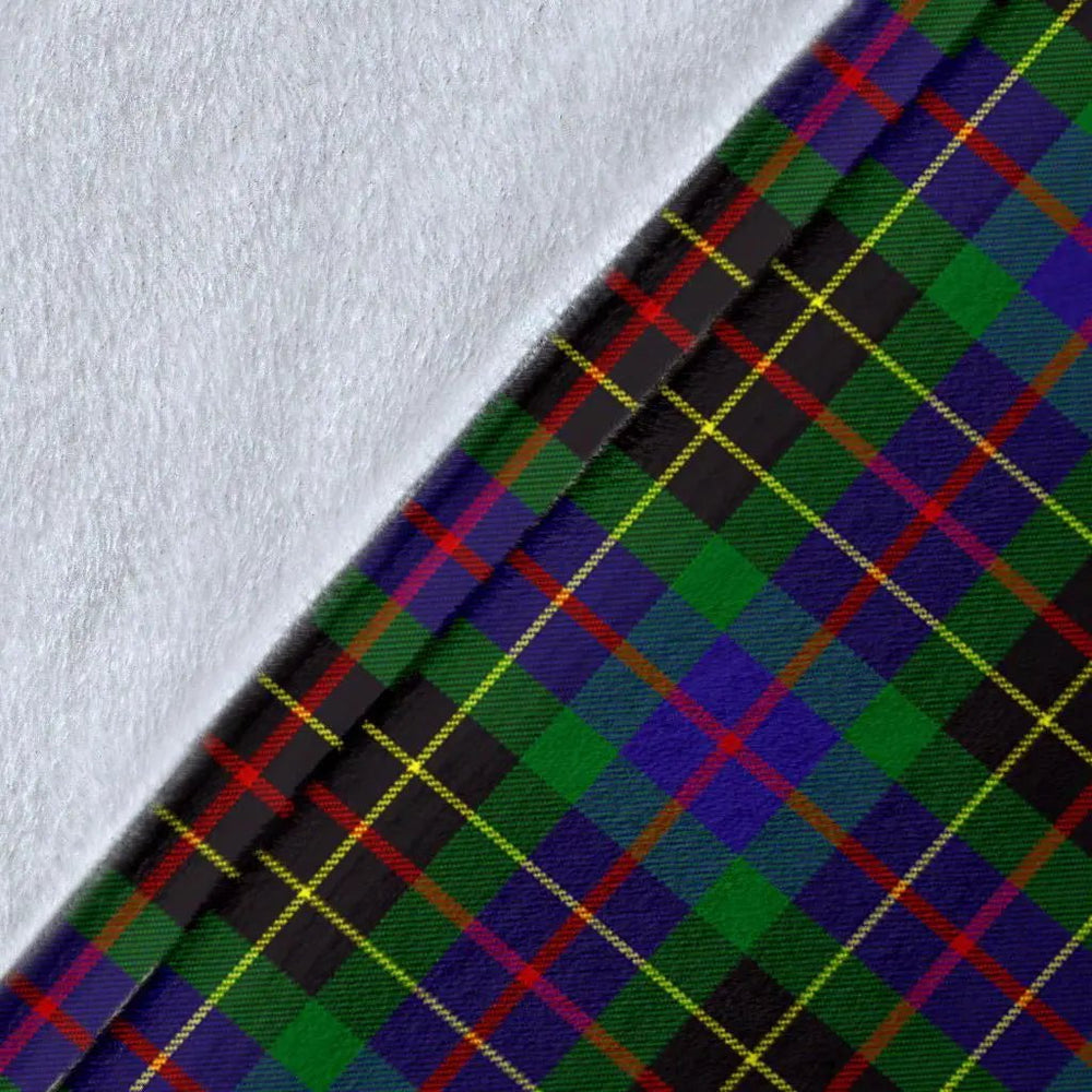 Clan Brodie Hunting Modern Tartan Crest Blanket Wave Style VJ60 Clan Brodie Tartan Today   