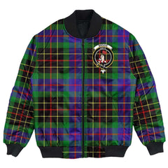 Clan Brodie Hunting Modern Tartan Crest Bomber Jacket RO30 Brodie Hunting Modern Tartan Tartan Bomber Jacket   