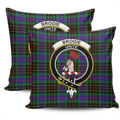Clan Brodie Hunting Modern Tartan Crest Pillow Cover WQ39 Clan Brodie Tartan Today   