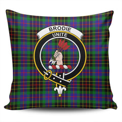 Clan Brodie Hunting Modern Tartan Crest Pillow Cover WQ39 Clan Brodie Tartan Today   