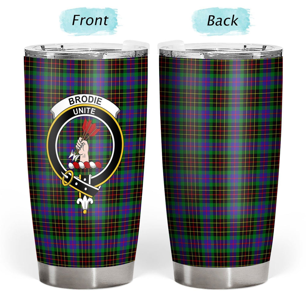 Clan Brodie Hunting Modern Tartan Crest Tumbler VM18 Clan Brodie Tartan Today   