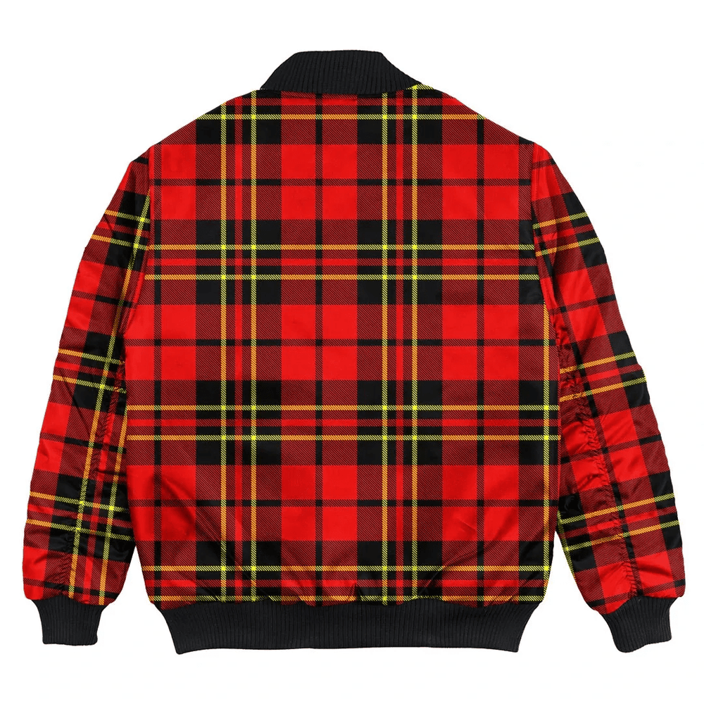 Clan Brodie Modern Tartan Bomber Jacket QE75 Brodie Modern Tartan Tartan Bomber Jacket   